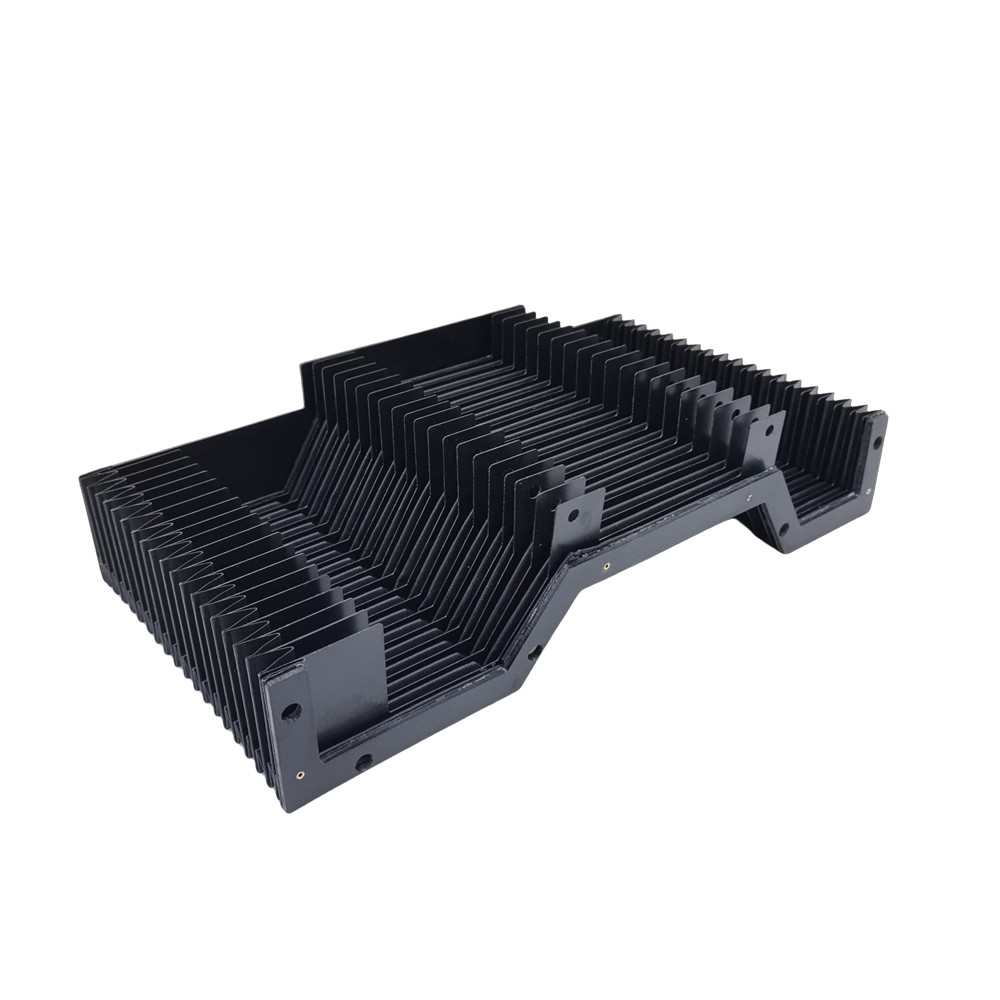 Accordion Type Ball Screw Protective Bellows Covers CNC Machine Linear Dust Cover