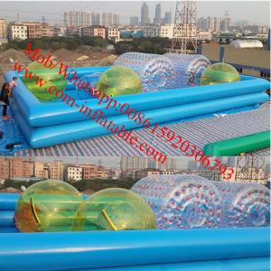China inflatable hamster ball pool inflatable paddling pool inflatable deep pool rental wholesale