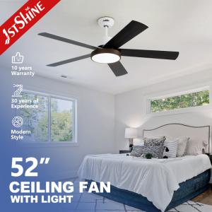 China Modern Ceiling Fan Light With Dc Motor Smart Dimmable LED Light wholesale