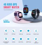 4G Kids Waterproof WiFi GPS Play Zoom Smart Watch Video Call Monitor