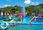 Exciting Water Park Amusement Equipment Inflatable Slip And Slide