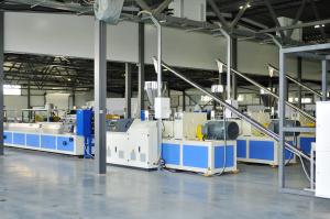 China Wood Plastic Profile Production Line Single Screw Extruder on sale