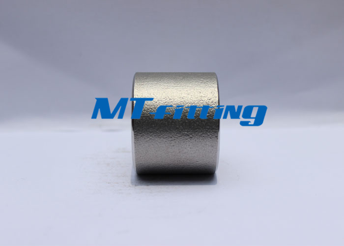 F321 9000LBS Forged High Pressure Pipe Fittings / Stainless Steel Half Coupling