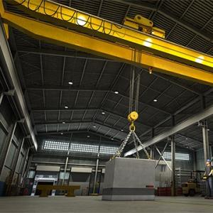 China 40T Span 16M Eot Overhead Crane Hoist Trolley High Stability And Design Rigidity wholesale