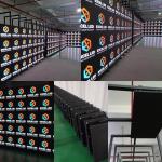 Flexible Indoor High Definition LED Display De Publicidad Magnetic Design