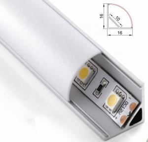 China Aluminum Hard LED Linear Lighting Strips Bar SMD2835 2700K Dotless For Cabinet wholesale