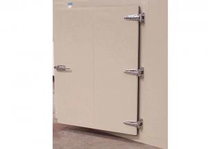 China 850 * 1800mm Cold Storage Doors Swing Open Style Steel Flush Door For Hotel on sale