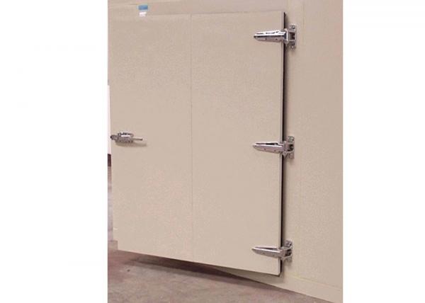 Quality 850 * 1800mm Cold Storage Doors Swing Open Style Steel Flush Door For Hotel for sale