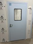 Single Opening Medical Cleanroom Door Hospital Room Steel Door Customizable Size