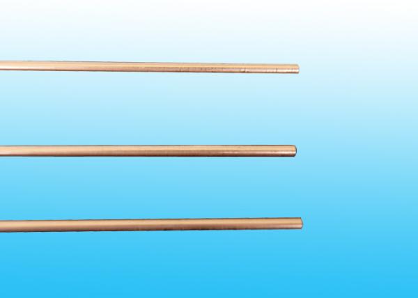 Copper Coated Compressor Tubes , Double Wall Weld Pipes 3.6 * 0.5 mm For