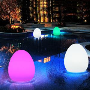 China IP65 Waterproof Egg Shaped LED Lights Rechargeable For Christmas Decoration wholesale