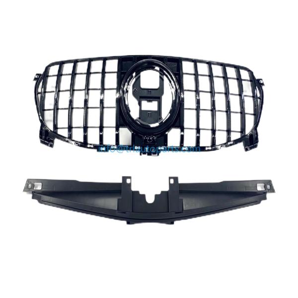 ABS Off Road Front Bumper Grille A1678880100 for Mercedes Benz W167 GT Black