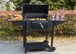 Factory price outdoor villa countryard Charcoal BBQ Grill Trolley Smoker