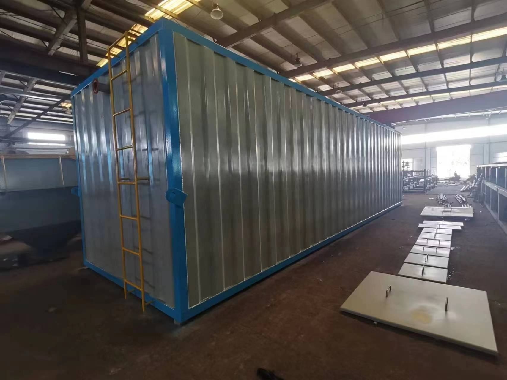 3000L/Hour Underground Integrated Sewage Treatment Plant For Restaurants Food Processing Plants