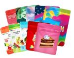 Customized Printing Heat Seal 3 Side Aluminum Foil pouches Tea Sachets Coffee