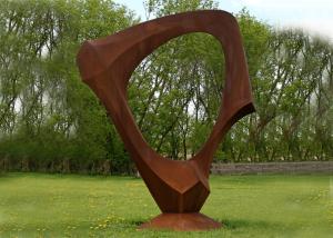 China Attractive Bone Corten Steel Sculpture Unique Design OEM / ODM Available wholesale