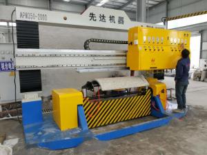 China CNC Circular Stone Slab Polishing Machine 1300mm Processing Length wholesale