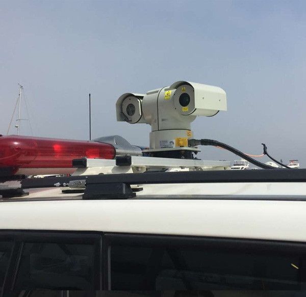 Military Grade PTZ Laser Camera , Ptz Thermal Camera With 360 Degree Pan Tilt