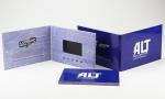 4.3'' 5'' 7'' lcd screen Wedding invitation card box,metal business card bottle