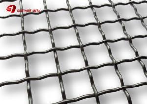China 1-1.5m Stainless Steel Crimped Woven Wire Mesh For Bbq Grill on sale