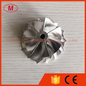 China TD05H reverse 54.56/70.01mm 7+7 blades high performance turbo milling/aluminum 2618/billet turbo compressor wheel wholesale