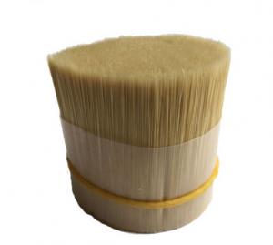 China PET filament mixed natrual boiled pig bristle for all kinds of paint brushes on sale