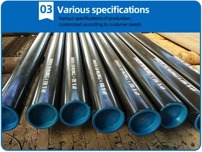 Q345 16Mn Q295 Stainless Round Tube SCH10 XXS Hot Rolled Carbon Steel Pipe