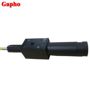 China 1064 nm 20W expanded-beam isolator 8 mm armoured cable with yellow PVC tube wholesale