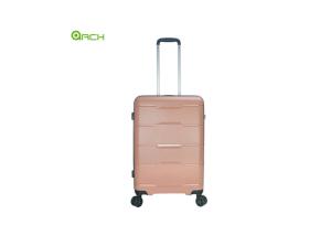 China Manufacturer PP Trolley Travel Luggage with Detachable Spinner Wheels wholesale