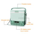 Shoulder Belt Mini Freezer DC 12v Portable Car Fridges Cooler Compressor Camping