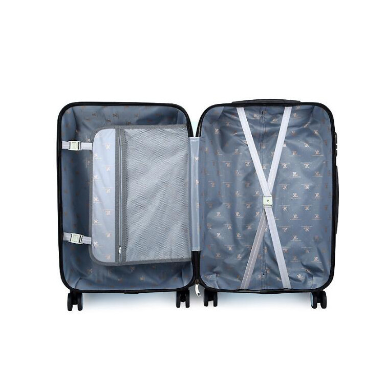 Hard Shell Double Wheel Red ODM Stylish Trolley Bags
