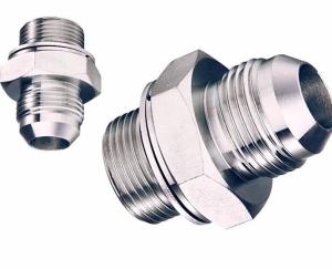 China Hexagon Head Medium Carbon Steel Hydraulic Adapter for Agricultural Machinery wholesale
