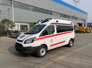China Hospital Transfer First Aid Ambulance Gasoline Type 156km/H Speed wholesale