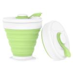 Travel Silicone Collapsible Coffee Cup Food Grade Material For Camping Hiking