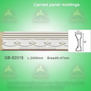 China European- style Environmental Decorative PU Plain Panel Mouldings wholesale