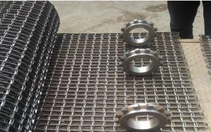 China Agricultural Farming Harvesting Stainless Steel Flat Wire Mesh Belt wholesale