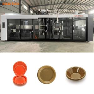 China Clear Plastic Plate Forming Machine PP PS HIPS Air Control Thermoforming wholesale