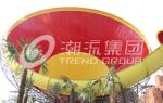 Children waterslide above ground pool water slide for family interactive water