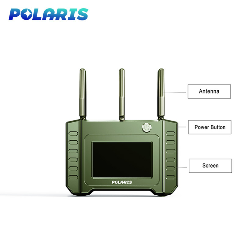 High Precision Handheld Drone Detector Anti Drone Equipment With Multi Frequency