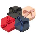 15*13*10cm Hexagon Paper Wedding Gift Box Packaging