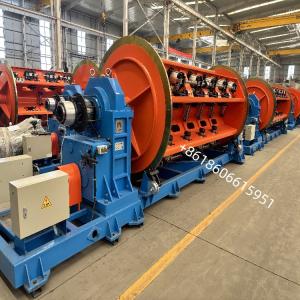 China Pre-shaped Wire (TW) Overhead Conductor Rigid Stranding Machine JLK-710/12+18 wholesale