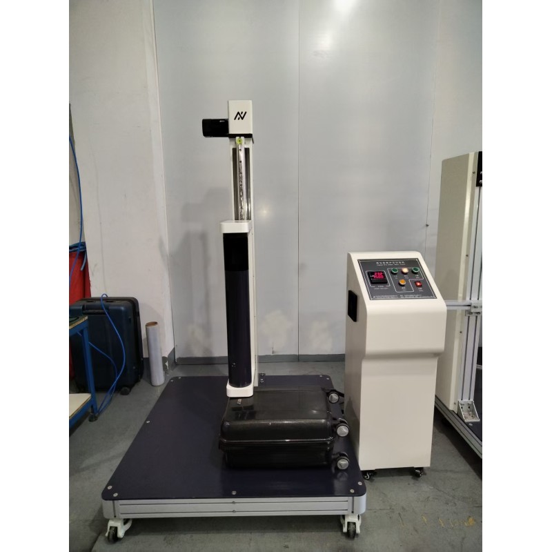 Automatic Luggage Drop Hammer Tester Suitcase Shell Impact Resistance Test Equipment for QC Inspection