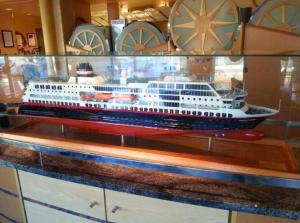 China MS Trollfjord Custom Ship Models Gifts Type With Injection Mold Making Container Material wholesale