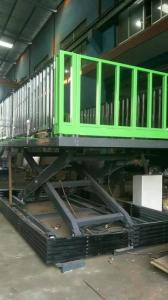 China Warehouse Stationary Hydraulic Lift Table With Large Platform And Heavy Duty Load wholesale
