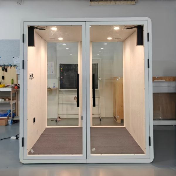 Office Pod with STC35dB(±5dB)/RT0.25S Acoustic Performance Variable Fresh Air System and AI Application Meeting Pod