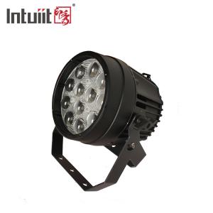 China 1915lm LED Stage Light Zoom 12pcs 10W Par Can Light For Outdoor Concert Lighting wholesale
