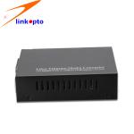 Dual Sc Fiber Media Converter SM 1550nm For Telecommunication Networks