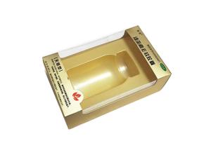 China Customized Cardboard Hard Paper Gift Box with Transparent PVC Window for Your Products Packaging wholesale