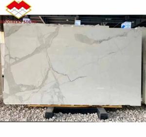 China Home Decor Modern Fish Belly White Marble Stone Slabs for Living Room and Floor Tiles wholesale