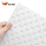 Custom Logo White Oil Absorbent Pads Heavyweight Oil Only Absorbent Mats